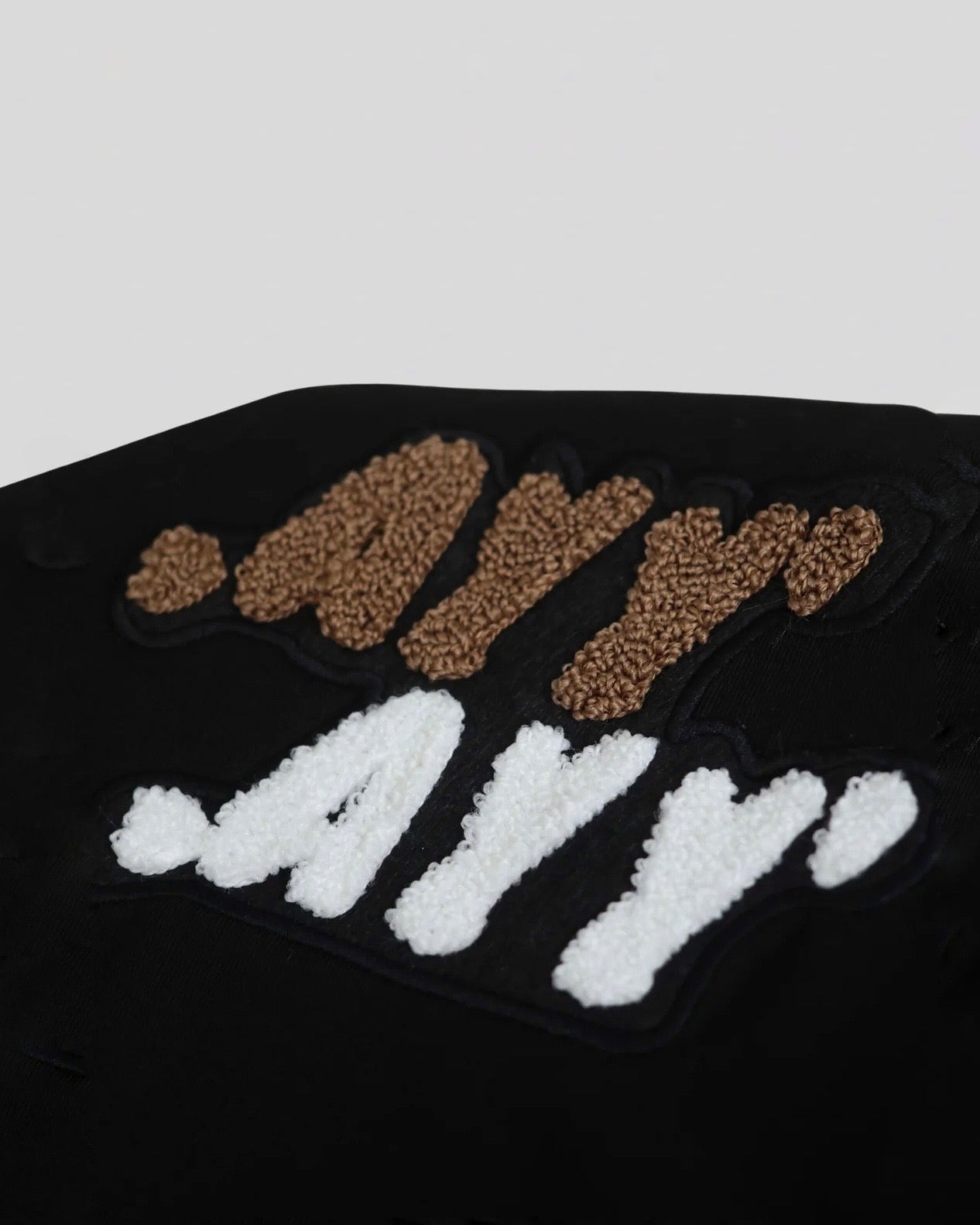 Oversized Black T-Shirt Brown