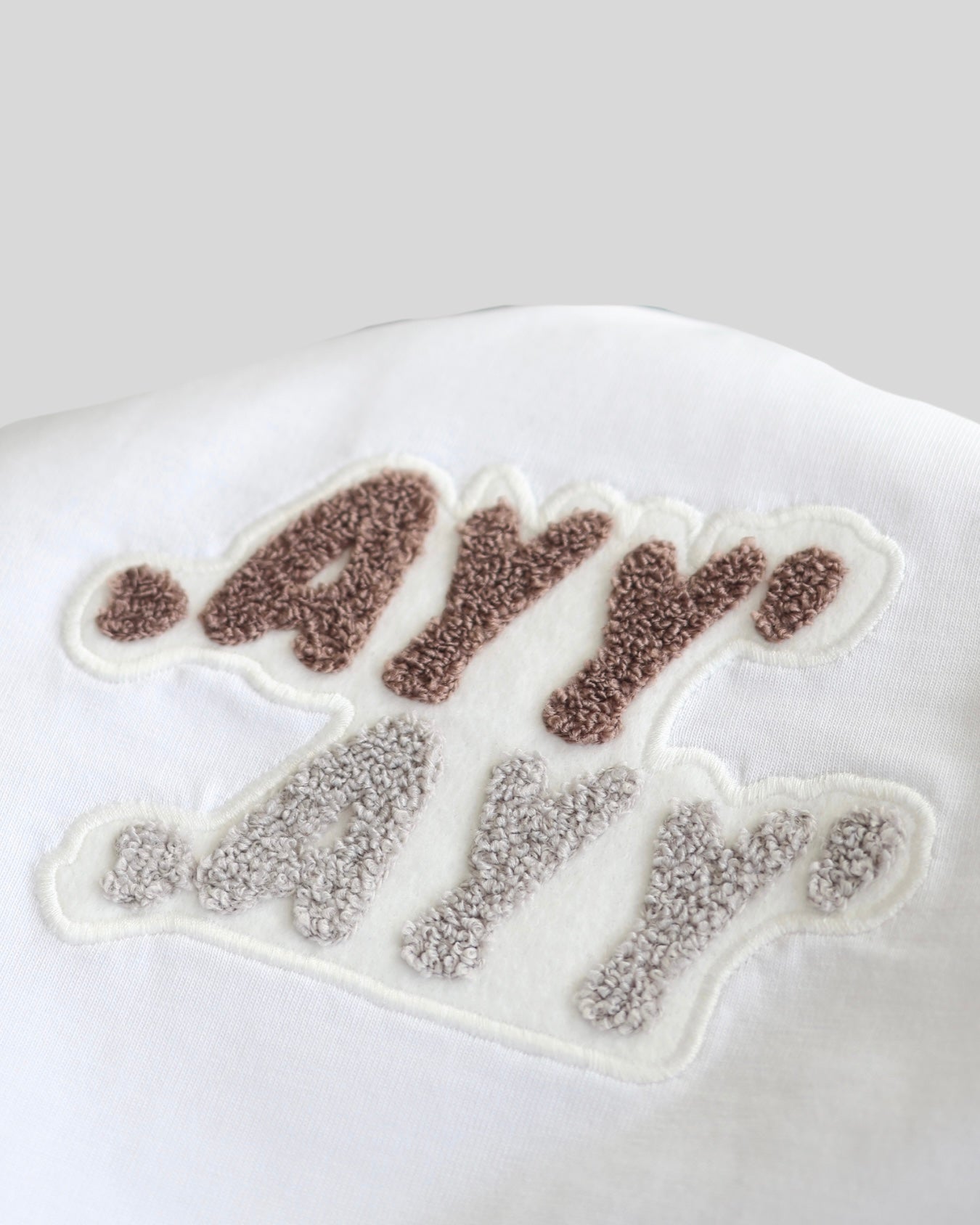 Oversized White T-Shirt Sand