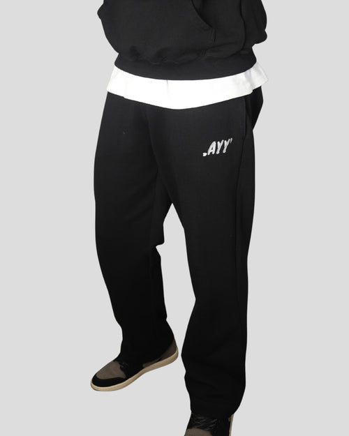 Black Jogger Grey