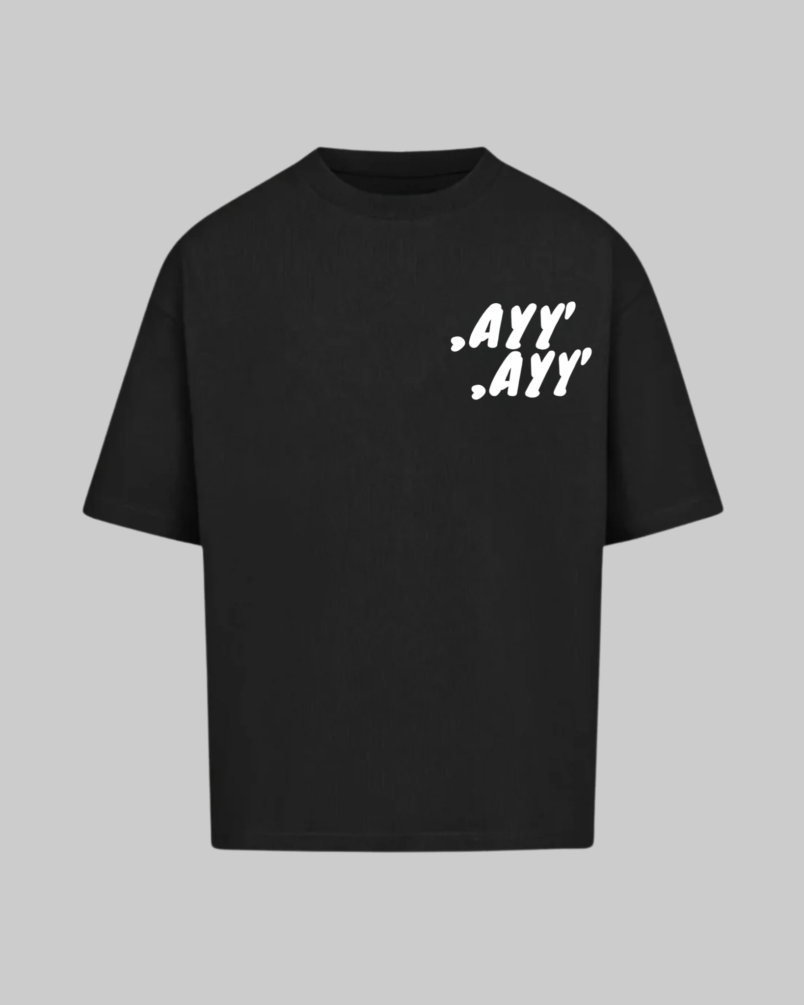 Black T-Shirt White