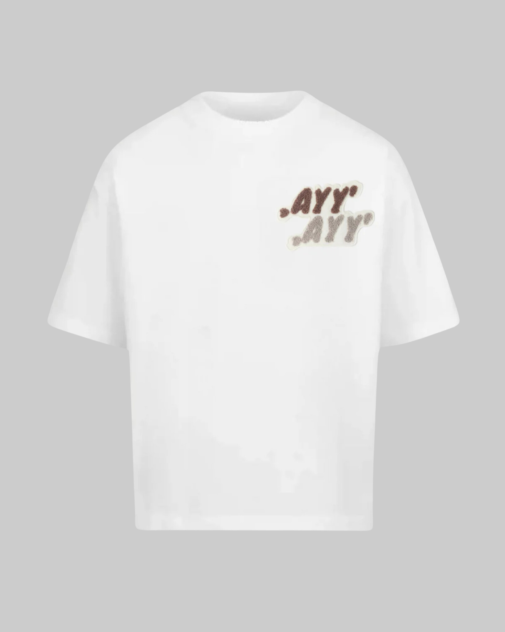 Oversized White T-Shirt Sand
