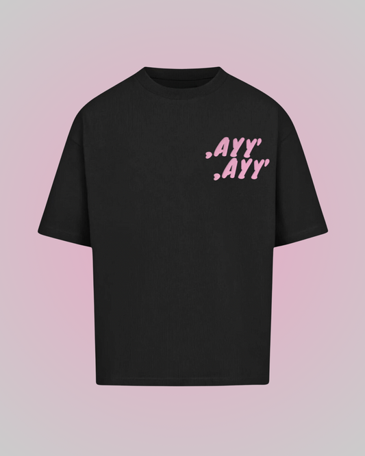 Black T-Shirt Pink