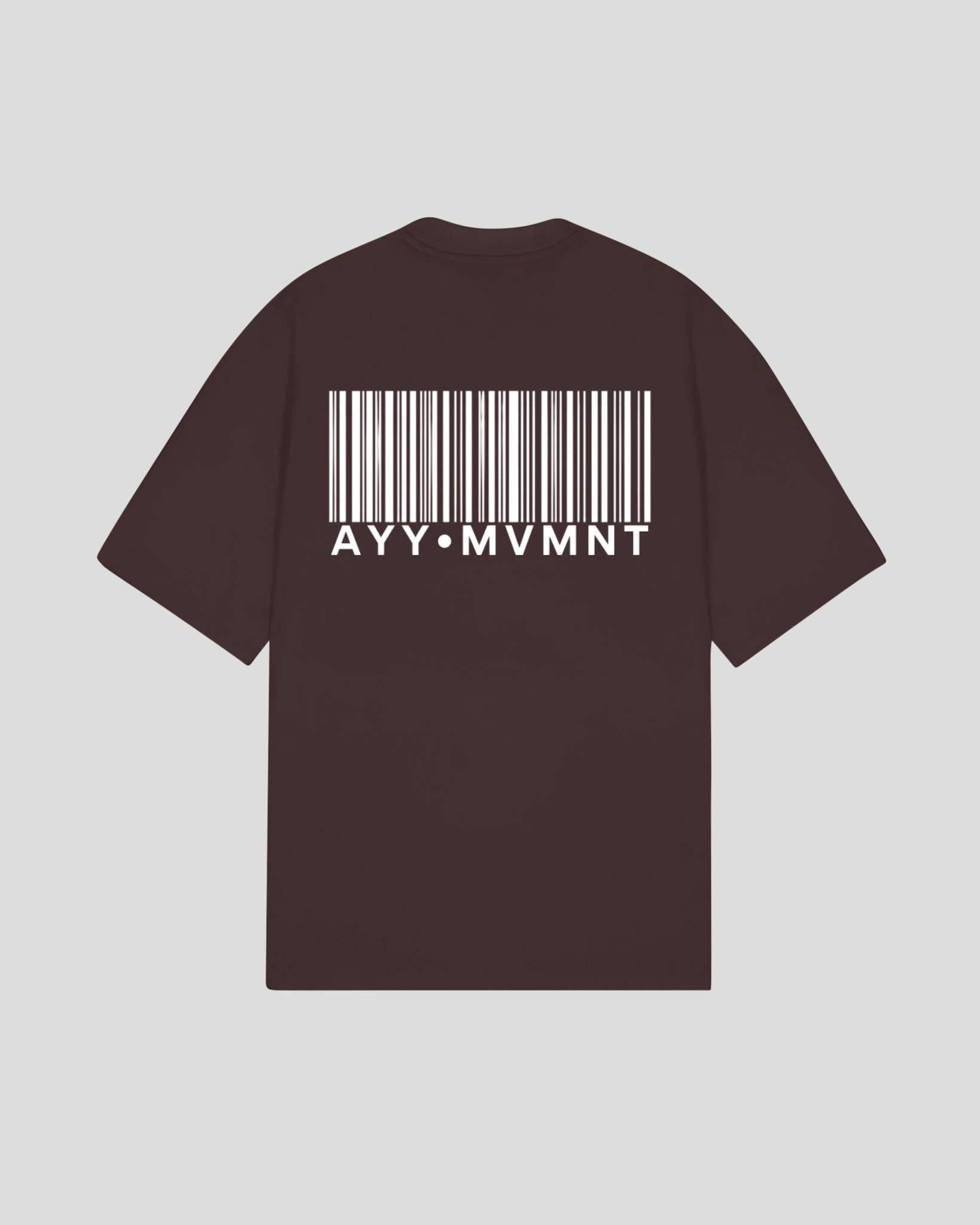 Choclate T-Shirt White MVMNT