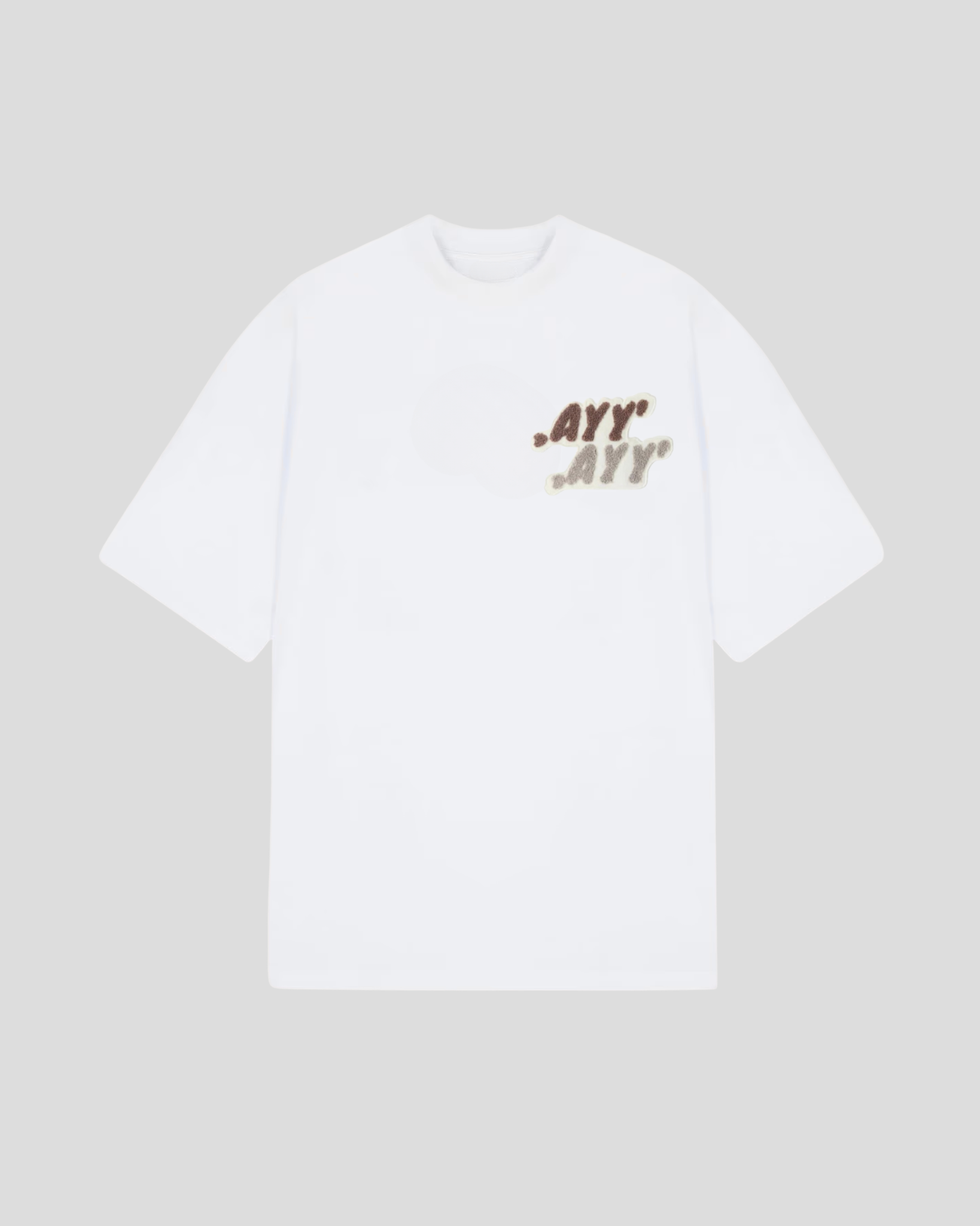 Oversized White T-Shirt Sand