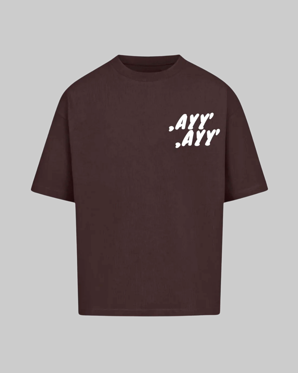 Choclate T-Shirt White