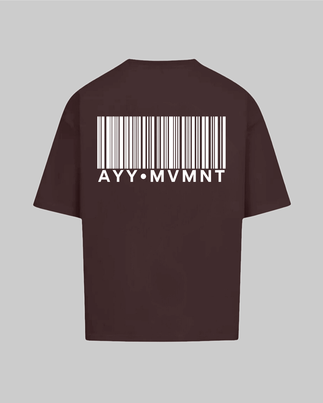 Choclate T-Shirt White MVMNT