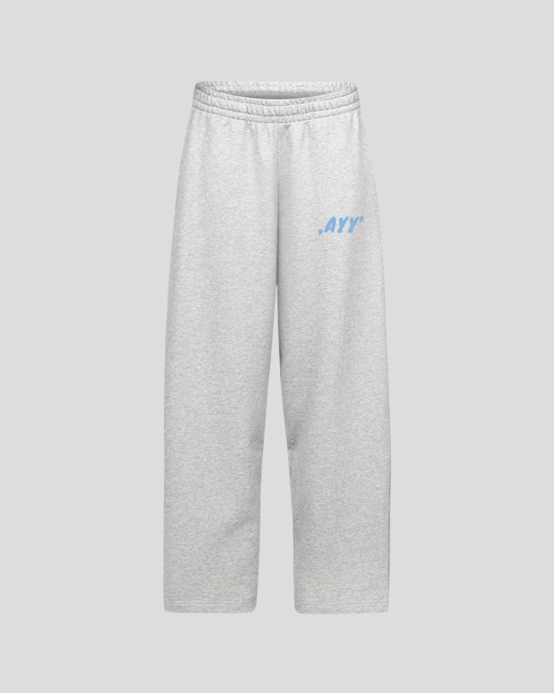 Grey Jogger Blue