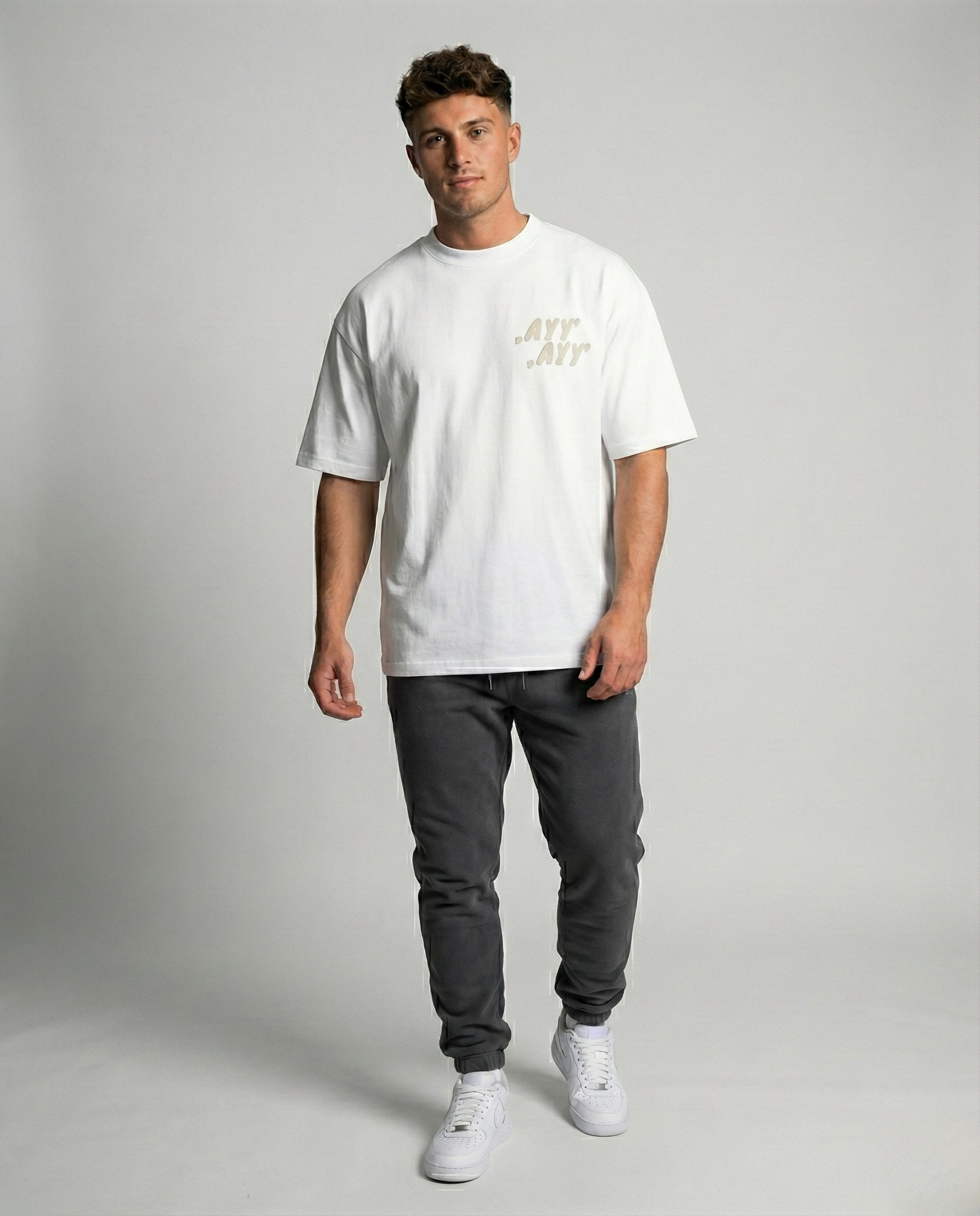 White T-Shirt Ecru