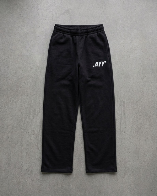 Black Jogger Grey