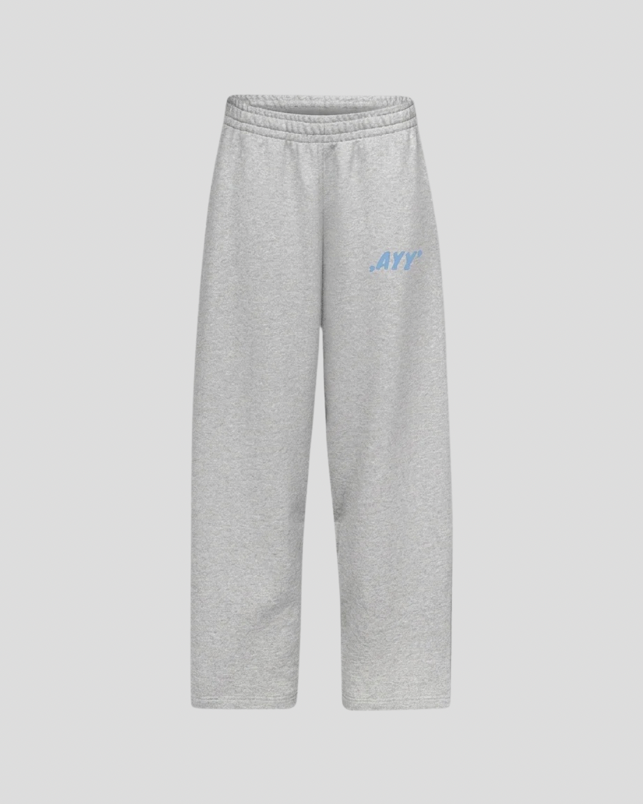 Grey Jogger Blue