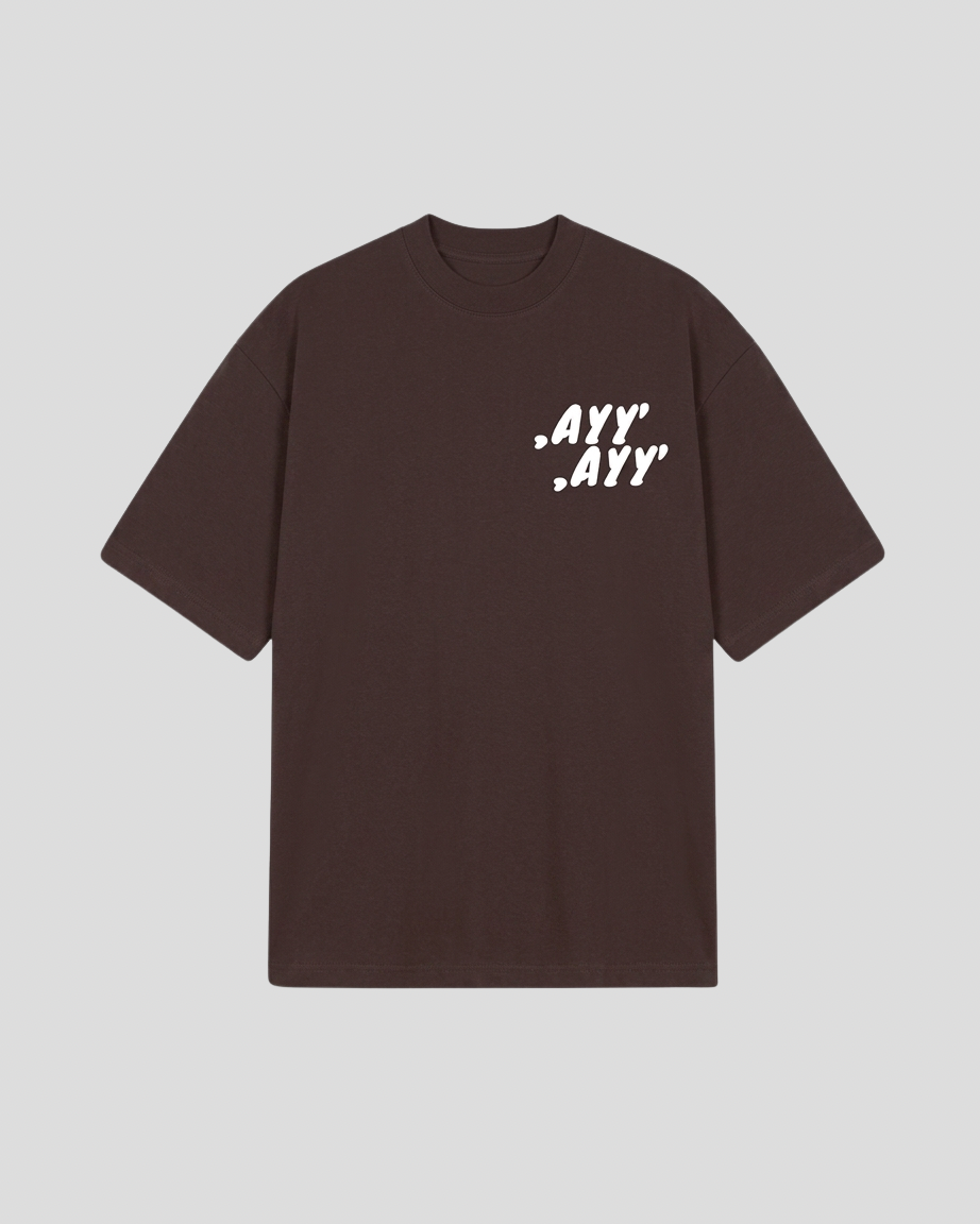 Choclate T-Shirt White