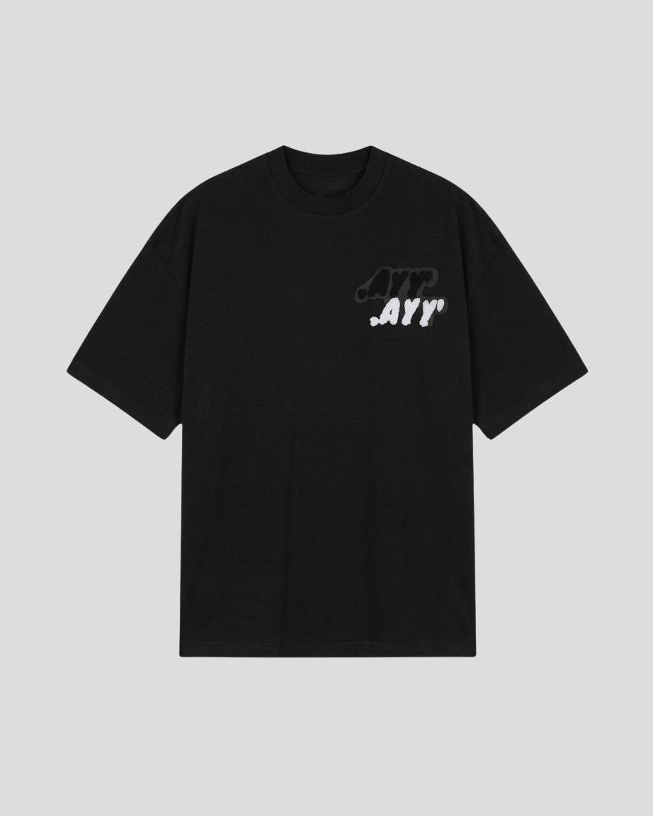 Oversized Black T-Shirt Black