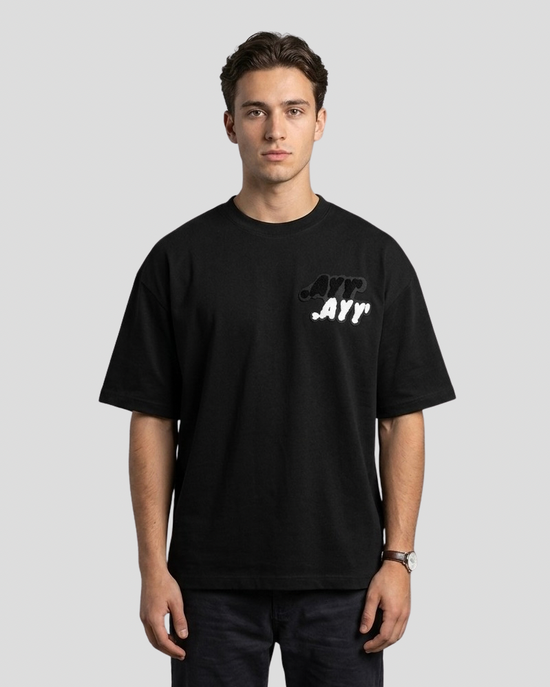 Oversized Black T-Shirt Black