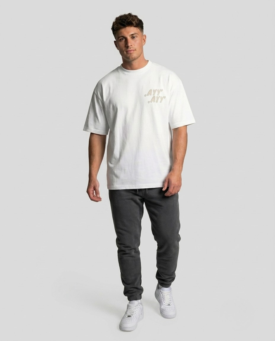 White T-Shirt Ecru