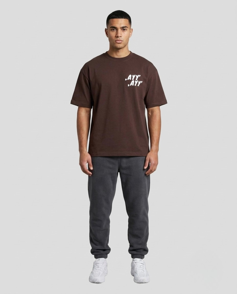 Choclate T-Shirt White