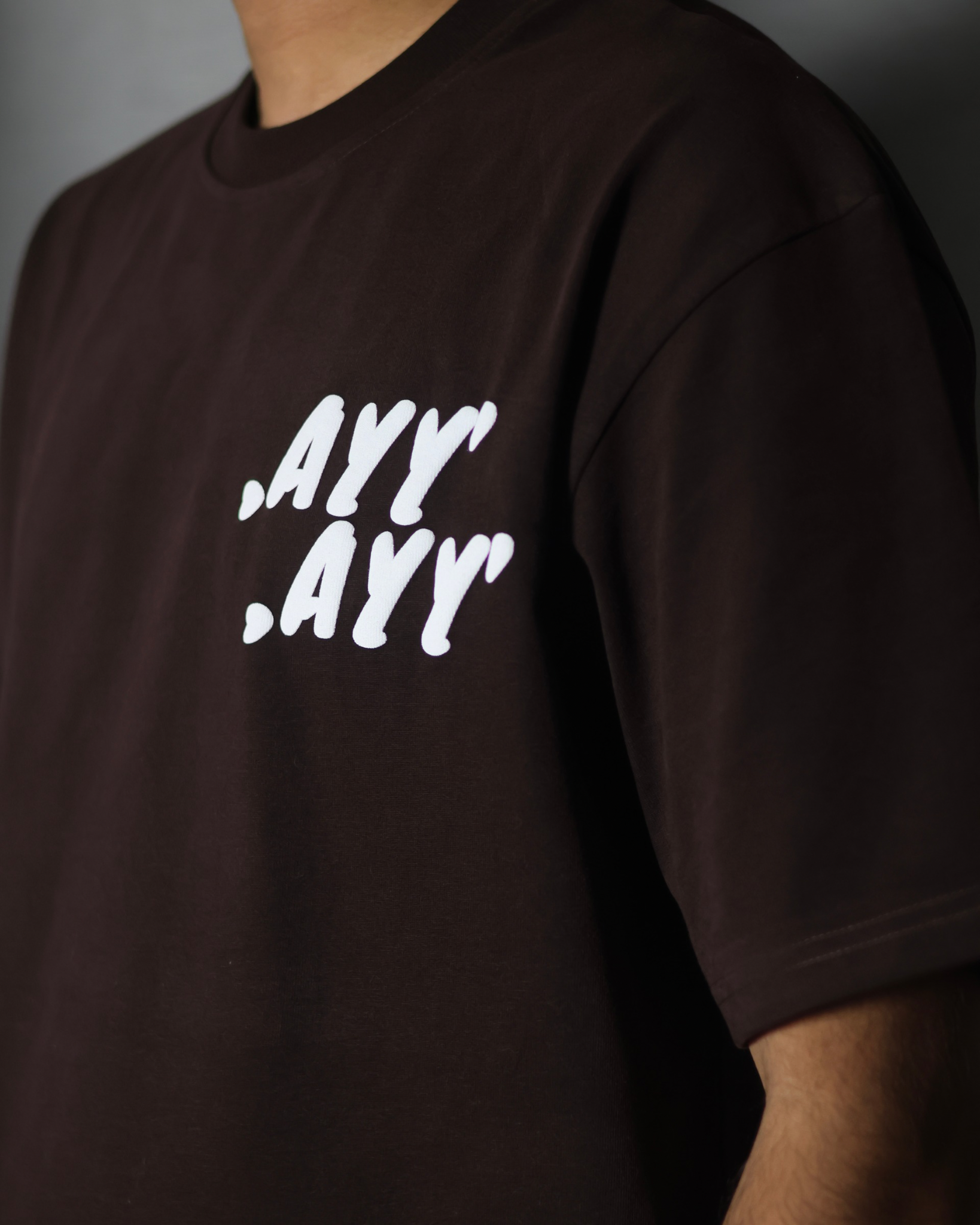 Choclate T-Shirt White